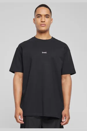 Merchcode Černé tričko Love Heavy Oversized