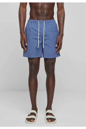Urban classics Pánské plavky Block Swim Shorts - modré