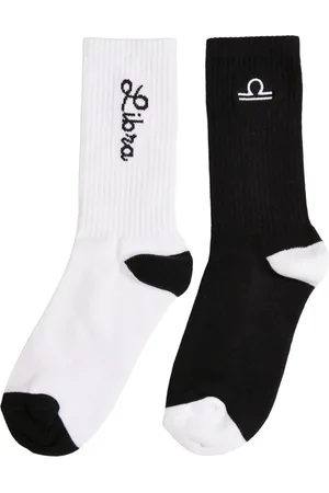 Mister Tee Ponožky Zodiac 2-Pack černo/bílé libra