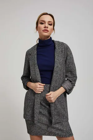 MOODO Bunda s vyhrnutými rukávy