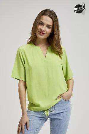 MOODO Dámské tričko - zelená kiwi