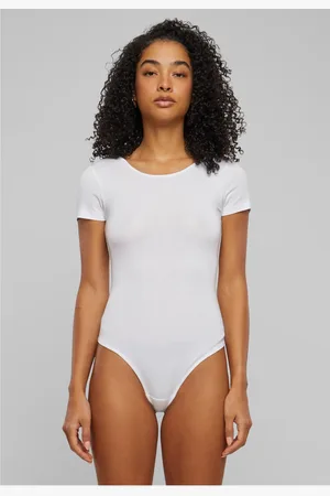 Urban classics Dámské body Organic Stretch Jersey - bílé