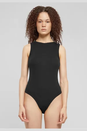 Urban classics Dámské Rib Tank Body 2-Pack - bílé+černé
