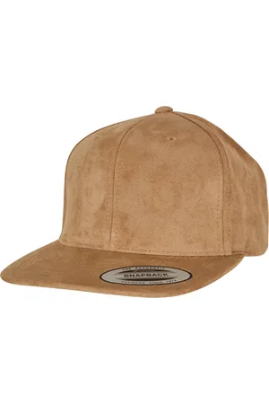Flexfit Suede Leather Snapback khaki