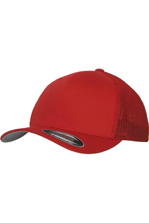 Flexfit Kšiltovka Mesh Trucker červená