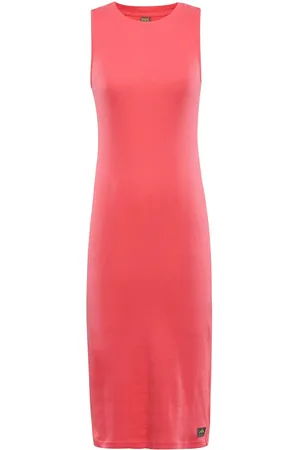 NAX Dámské šaty FEDA calypso coral