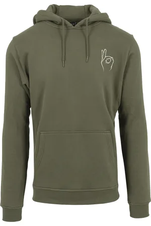 Mister Tee Easy Sign Hoody olivová