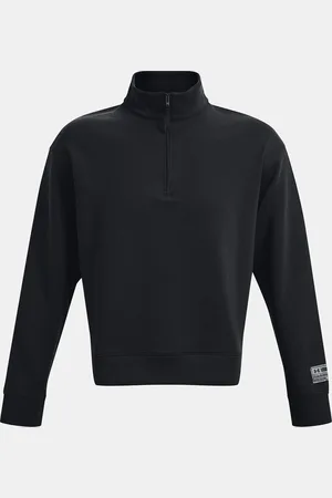 Under Armour Mikina UA Summit Knit 1/2 Zip-BLK - unisex
