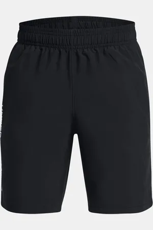 Under Armour Kraťasy UA Woven Wdmk Shorts-BLK - Kluci