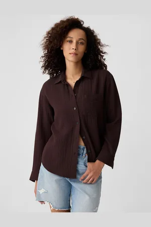GAP Mušelínová košile oversize - Dámské