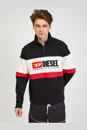 Diesel Krémovo- pánská mikina - Pánské