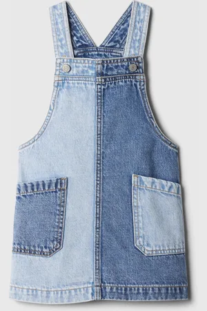 GAP Dětská džínová sukně patchwork - Holky