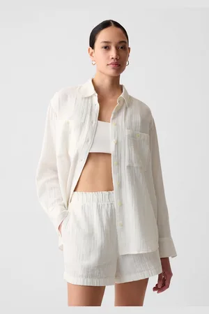GAP Mušelínová košile oversize - Dámské