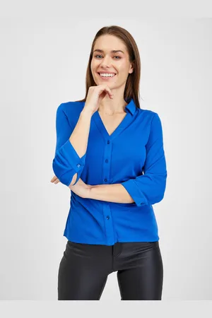 ORSAY Modrá dámská halenka - Dámské