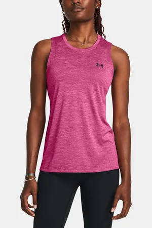 Under Armour Růžové dámské tílko Tech Tank Twist