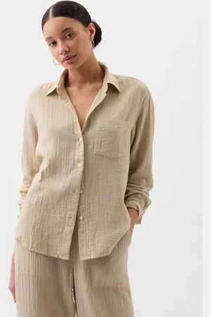 GAP Mušelínová košile oversize - Dámské