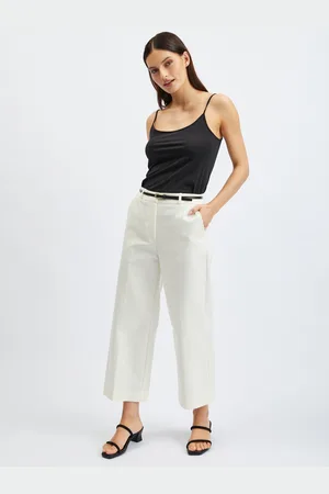ORSAY Bílé dámské culottes kalhoty - Dámské