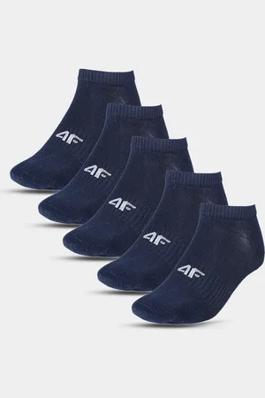 4F Chlapecké ponožky (5pack) - tmavě modré