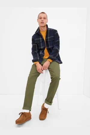 GAP Kalhoty modern khaki slim Flex - Pánské