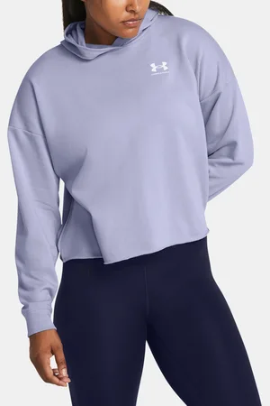 Under Armour Mikina UA Rival Terry OS Hoodie-PPL - Dámské