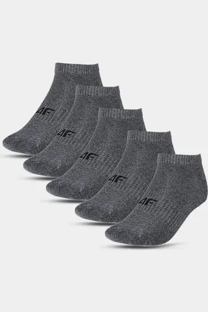 4F Chlapecké ponožky - šedé
