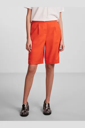 Pieces® Oranžové dámské kraťasy Tally - Dámské