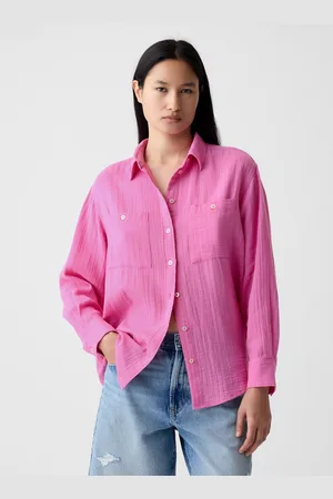 GAP Mušelínová košile oversize - Dámské
