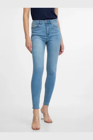 ORSAY Světle modré dámské skinny fit džíny - Dámské