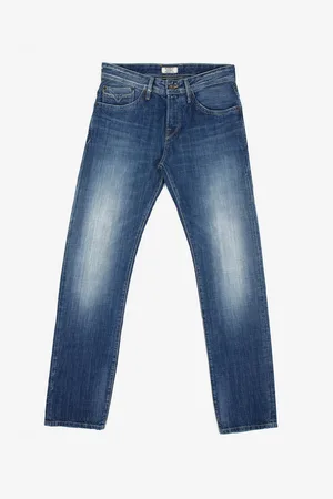 Pepe Jeans Modré pánské straight fit džíny Talbot - Pánské