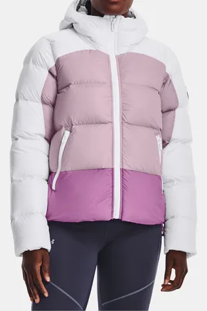 Under Armour Bunda CGI Down Blocked Jkt-WHT - Dámské