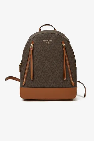 Michael Kors Tmavě hnědý dámský vzorovaný batoh - Dámské