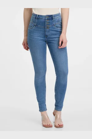 ORSAY Modré dámské skinny fit džíny - Dámské