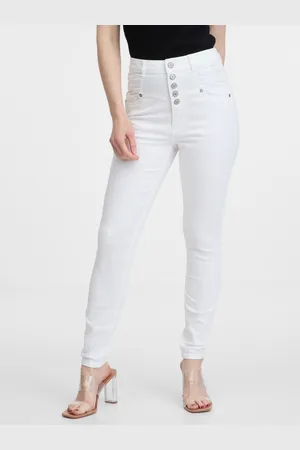 ORSAY Bílé dámské skinny fit džíny - Dámské