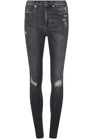 Tommy Hilfiger Tommy Jeans Jeans - NORA MR SKNY BE283 DGRPVSTDSTR grey