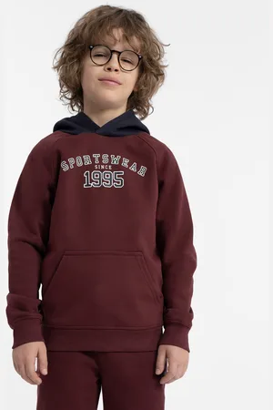 4F Chlapecká bavlněná mikina