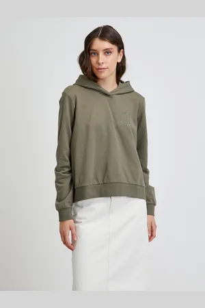 Noisy May Khaki mikina s kapucí Fame