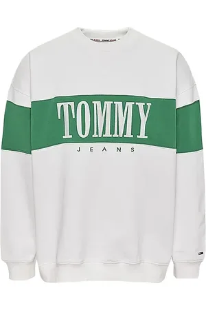 Tommy Hilfiger Tommy Jeans Sweatshirt - TJM REG AUTHENTIC BL white