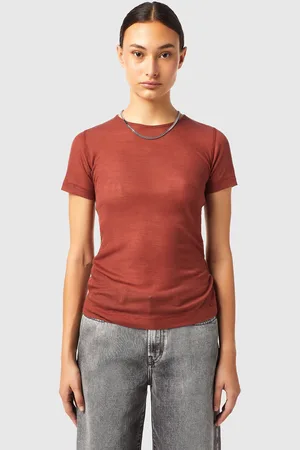 Diesel T-shirt - FEMALE red