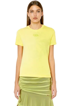 Diesel T-shirt - T-SLI-G3 T-SHIRT yellow