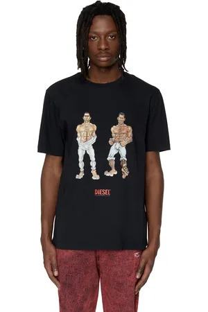 Diesel T-shirt - PR-T-JUST-P6 T-SHIRT black