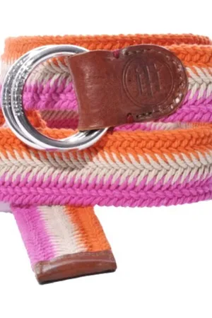 Tommy Hilfiger Belt - boston texture with multicolor