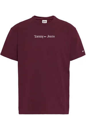 Tommy Hilfiger Tommy Jeans T-shirt - TJM CLASSIC LINEAR L red