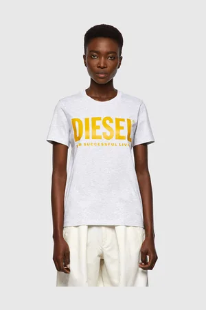 Diesel T-shirt - TSILYECOLOGO TSHIRT yellow