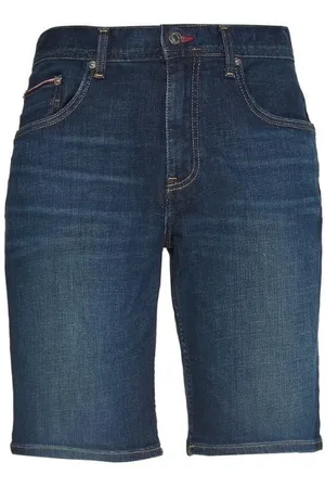 Tommy Hilfiger Shorts - BROOKLYN 5PTS SHORT STR OAK IND blue