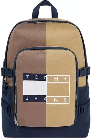 Tommy Hilfiger Tommy Jeans Backpack - TJM HERITAGE DOME BP SPLICED beige