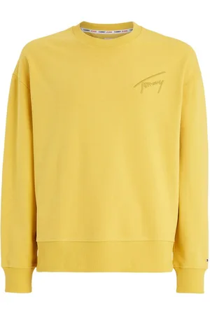 Tommy Hilfiger Tommy Jeans Sweatshirt - TJM TOMMY SIGNATURE CREW yellow