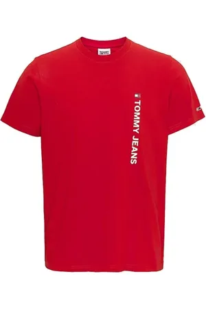 Tommy Hilfiger Tommy Jeans T-Shirt - TJM ENTRY VERTICLE TEE red