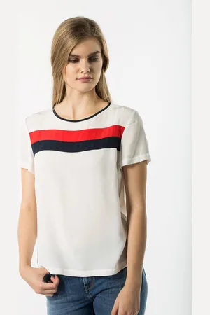 Tommy Hilfiger T-Shirt - JOSIE TOP SS white
