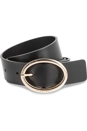 Tommy Hilfiger Belt - OVAL BUCKLE BELT 3.5 black
