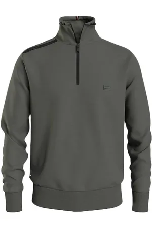 Tommy Hilfiger Sweatshirt - TECH ESSENTIALS 1/4 grey